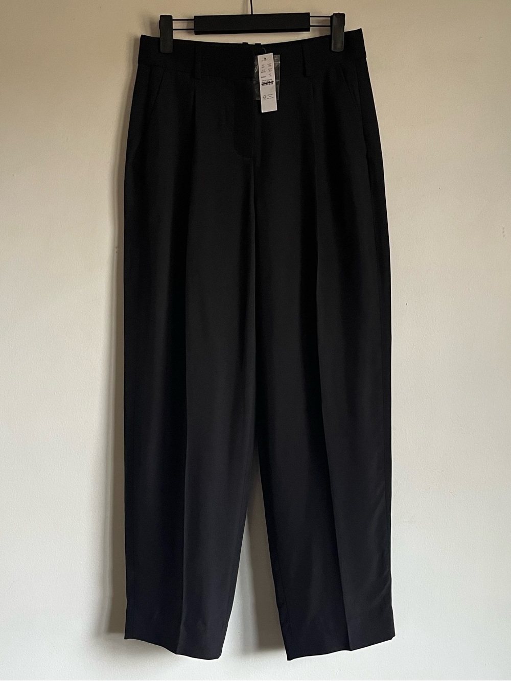 NWT J Crew Essential Pant in City Crepe 2P 2 Petite Black Trouser $168 BX745
